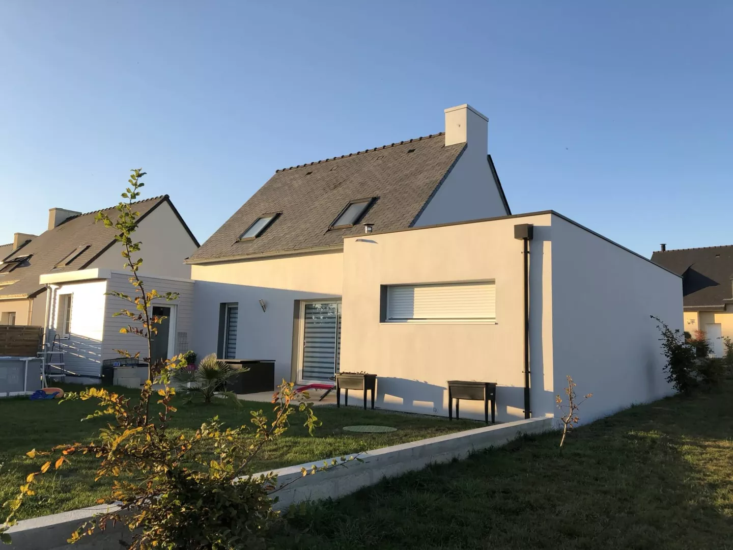 Extension d'une maison à Languidic